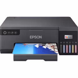 Epson EcoTank L8050, Dye Ink, 5760 x 1440 DPI, 8" x 12" (20x30 cm), Stampa fronte/retro, Wi-Fi, Nero