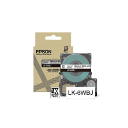 Epson LK-6WBJ Nero, Bianco