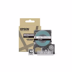 Epson LK-5TWJ, Trasparente, Bianco, Trasferimento termico, Opaco, LabelWorks LW-C410, 1,8 cm