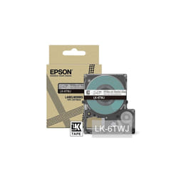 Epson LK-6TWJ Trasparente, Bianco
