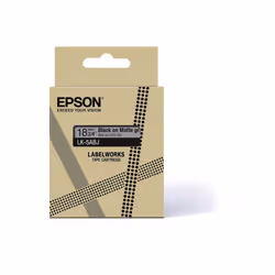 Epson C53S672087 nastro per etichettatrice Nero su grigio LK