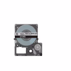 Epson C53S672087 nastro per etichettatrice Nero su grigio LK