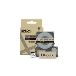 Epson LK-6JBJ Beige, Nero