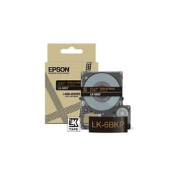 Epson LK-6BKP Nero, Oro