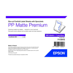 Epson 7113415 etichetta per stampante Bianco Etichetta per stampante autoadesiva