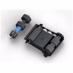 Epson C12C937611, Rullo di alimentazione della stampante, Nero, Blu, Metallico, AM-C400/550