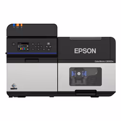 Epson ColorWorks C8000e (MK), Ad inchiostro, 600 x 1200 DPI, 300 mm/s, Con cavo e senza cavo, Nero, Grigio