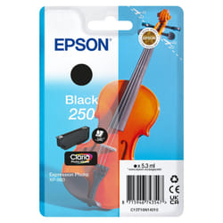 Epson 250 Violin Claria Photo HD cartuccia d'inchiostro 1 pz Originale Nero