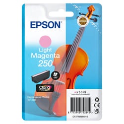 Epson 250 Violin Claria Photo HD cartuccia d'inchiostro 1 pz Originale Resa elevata (XL) Magenta chiaro