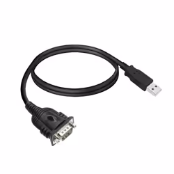 ACT EM1016 cavo seriale Nero 0,6 m USB tipo A DB-9
