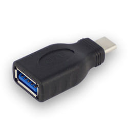 ACT SB0037 adattatore per inversione del genere dei cavi USB 3.1 C USB 3.1 A Nero