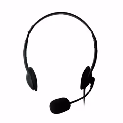 Ewent EW3563 cuffia e auricolare Cablato A Padiglione Musica e Chiamate Nero - Vista aggiuntiva 3