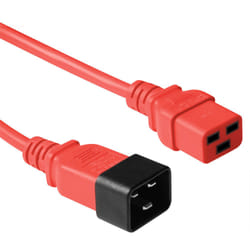 ACT C19 - C20, 1.20m Rosso 1,2 m Accoppiatore C19 Accoppiatore C20
