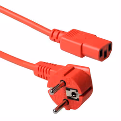 ACT Schuko - C13, 1.2m, 1,2 m, Accoppiatore C13, 230 V