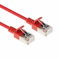 ACT DC7503, 3 m, Cat7a, U/FTP (STP), RJ-45, RJ-45, Rosso