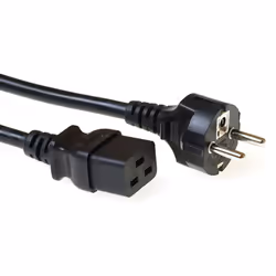 ACT AK5412, 2 m, CEE7/7, Accoppiatore C19, 250 V, 16 A