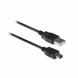 ACT AC3050, 1,8 m, USB A, Mini-USB B, USB 2.0, 0,48 Gbit/s, Nero