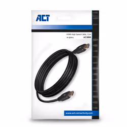 ACT AC3800 cavo HDMI 1,5 m HDMI tipo A (Standard) Nero