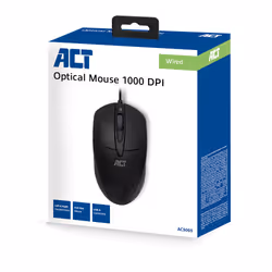 ACT AC5005 mouse Ufficio Ambidestro USB tipo A IR LED 1000 DPI - Vista aggiuntiva 4