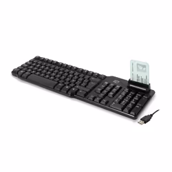 ACT AC5475 tastiera Ufficio USB AZERTY Belga Nero - Vista aggiuntiva 2
