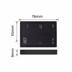 ACT AC6370 lettore di schede USB 3.2 Gen 1 (3.1 Gen 1) Type-A Nero - Vista aggiuntiva 2
