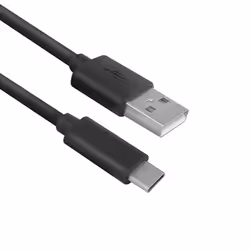 ACT AC7350, 1 m, USB C, USB A, USB 2.0, 0,48 Gbit/s, Nero