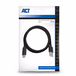 ACT AC7350 cavo USB USB 2.0 1 m USB C USB A Nero