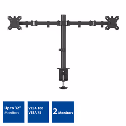 ACT AC8302 Supporti a parete per TV 81,3 cm (32") Scrivania Nero - Vista aggiuntiva 2