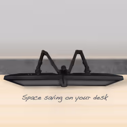 ACT AC8302 Supporti a parete per TV 81,3 cm (32") Scrivania Nero - Vista aggiuntiva 8