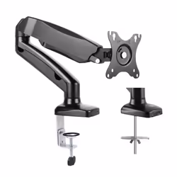 ACT AC8311 Supporti a parete per TV 81,3 cm (32") Scrivania Nero - Vista aggiuntiva 7