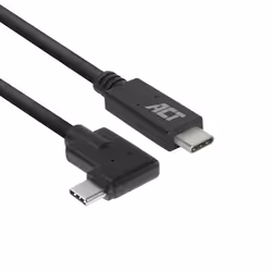 ACT AC7407, 2 m, USB C, USB C, USB 3.2 Gen 1 (3.1 Gen 1), 5 Gbit/s, Nero