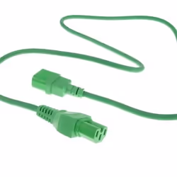 ACT AK5306 cavo di alimentazione Verde 1,2 m IEC C14 IEC C15