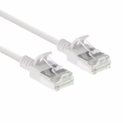 ACT DC6900, 0,5 m, Cat6a, U/FTP (STP), RJ-45, RJ-45, Bianco