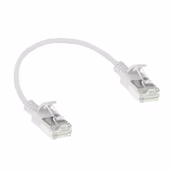 ACT DC6900 cavo di rete Bianco 0,5 m Cat6a U/FTP (STP)