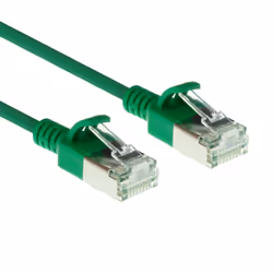 ACT DC7710, 10 m, Cat6a, U/FTP (STP), RJ-45, RJ-45, Verde