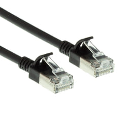 ACT DC7930 cavo di rete Nero 0,15 m Cat6a U/FTP (STP)