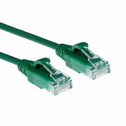 ACT DC9730, 0,15 m, Cat6, U/UTP (UTP), RJ-45, RJ-45, Verde