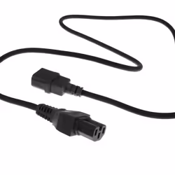 ACT AK5341 cavo di alimentazione Nero 5 m Accoppiatore C14 Accoppiatore C15