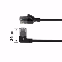 ACT DC1902 cavo di rete Nero 2 m Cat6a U/UTP (UTP)