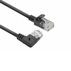 ACT DC2901 cavo di rete Nero 1 m Cat6a U/UTP (UTP)