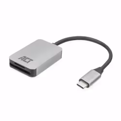ACT AC7056, MicroSD (TransFlash), MicroSDHC, MicroSDXC, SD, SDHC, SDXC, Grigio, 5000 Mbit/s, Alluminio, USB 3.2 Gen 1 (3.1 Ge ...