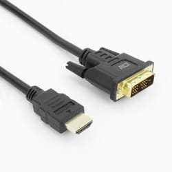 ACT AK3734 cavo e adattatore video 1 m HDMI tipo A (Standard) DVI-D Nero