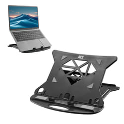 ACT AC8150 supporto per laptop Supporto per computer portatile Nero 39,6 cm (15.6")