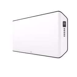 Duux Edge, Stufa elettrica a convezione, 24 h, IP24, Interno, Pavimento, Parete, Bianco