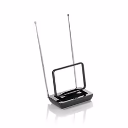 One For All SV 9125, Interno, Nero, Doppio, Doppia polarizzazione, DVB-T, DVB-T2, DAB, DAB+, FM, UHF, VHF