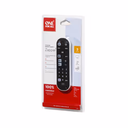 One For All Comfort Zapper + telecomando IR Wireless TV Pulsanti