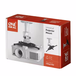One For All Solid WM5320 supporto per proiettore Soffitto Nero, Bianco - Vista aggiuntiva 5