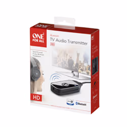 One For All SV 1770 trasmettitore audio senza fili 3,5 mm 10 m Nero - Vista aggiuntiva 4