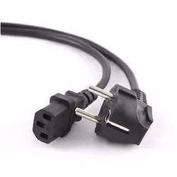 Gembird PC-186, 1,8 m, CEE7/4, Accoppiatore C14, 6 A