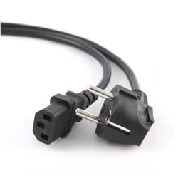 Gembird PC-186 cavo di alimentazione Nero 1,8 m CEE7/4 Accoppiatore C14